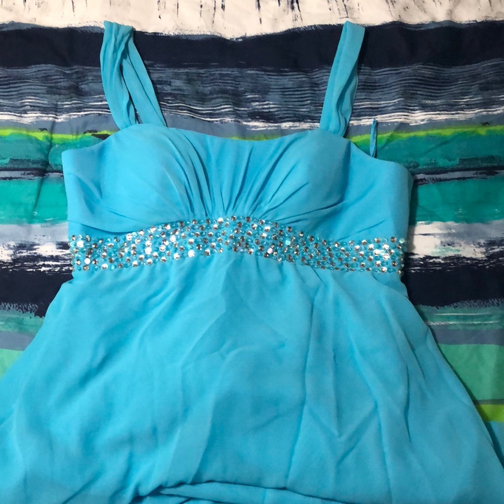 Homecoming/Dance dress. High-low Sz 14-16